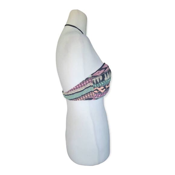 Seafolly Australia Boho Printed Strapless Bandeau Bikini Top Women's Size 8 - Picture 5 of 11